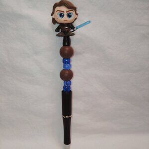 Disney Doorable- Anakin Skywalker- Handmade Beaded Pen Star Wars